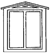 Grandt Line 3710 O Durango Station Windows Two-Pane 36 x 44"