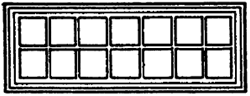 Grandt Line 3738 O Recessed/Skylight Windows 100 x 36" 