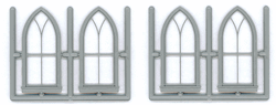 Grandt Line 3757 O Gothic Window Pkg 4 5-Light