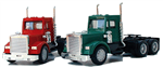 Herpa 15278 HO American Trucks Tractor Only - Freightliner 3-Axle Conventional No Sleeper Blue