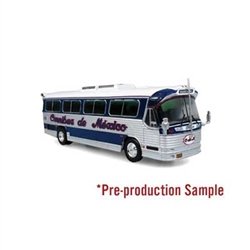 Iconic Replicas 870521 HO Dina Olimpico Motorcoach Bus Assembled Omnibus de Mexico Spanish Lettering