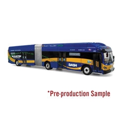 Iconic Replicas 870530 HO New Flyer Xcelsior XN60 Articulated Bus Assembled Dash