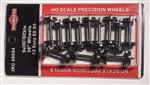 Intermountain 40054 HO All Brass Insulated Wheel Sets Pkg 12 36" Semi-Scale