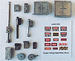 JL Innovative 502 HO Mainline Detail Set w/Relay & Phone Boxes