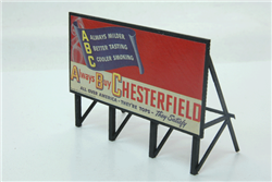 JL Innovative 980 HO 1940s Tobacco Custom Billboard Assembled