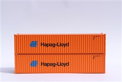 Jacksonville Terminal Company 405325 N Hapag Lloyd 40' Cont 2 pk