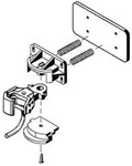 Kadee 1779 I #1 Scale Coupler Sill Mounted