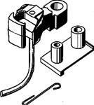 Kadee 1790 I #1 Scale Coupler Conversion #1 Scale for LGB Forney Locos 2025/2125