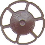 Kadee 2022 HO Miner Type Brake Wheels Pkg 8 Dark