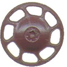 Kadee 2023 HO Universal Type Brake Wheels Pkg 8 Dark Box Car