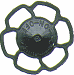 Kadee 2044 HO Champion Peacock Type Brake Wheels Pkg 8