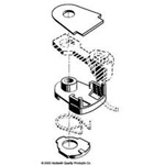 Kadee 233 HO #233 30-Series Draft Gear Boxes & Lids 10 Pairs