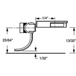 Kadee 25 HO #25 Plastic-Shank Coupler Short 1/4" Overset w/#213 & #234 Draft Gear & Talgo Truck Adaptors 2 Pair