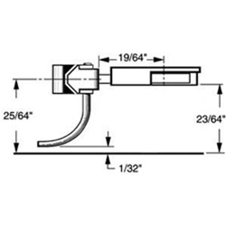 Kadee 28 HO Plastic-Shank Coupler Kit Medium 19/64" Centerset w/#213 & #232 Draft Gear Box Talgo Truck Adaptor