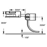 Kadee 39 HO #39 Plastic-Shank Coupler Kit Long 25/64" Overset w/#233 Draft Gear Boxes 2 Pair