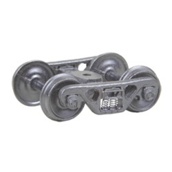 Kadee 513 HO A.S.F. 100-Ton Roller Bearing Fully Sprung Metal Trucks Code 110 36" Smooth-Back RP-25 Wheels 1 Pair 