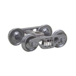 Kadee 518 HO Barber S-2 70-Ton Roller Bearing Sprung Metal Trucks Code 110 33" Smooth-Back RP-25 Wheels 1 Pr