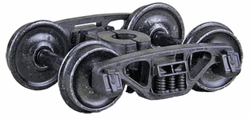 Kadee 566 HO Barber S-2-B 70-Ton Friction Bearing Self-Centering HGC Trucks Code 110 33" Smooth-Back RP-25 Wheels 1 Pair