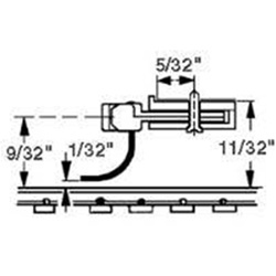 Kadee 714 HOn3 #714 Plastic Knuckle Coupler 2 Pair