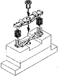 Kadee 715 HOn3 Truck Assembly Fixture For HOn3 Trucks