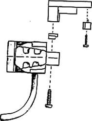 Kadee 783 G Couplers For LGB Unitah Railway Locomotives 1 Pair