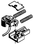 Kadee 799 G Knuckle Couplers 1 Pair For LGB 2-6-2 Tank and GE2/4 Slant Rod Passenger