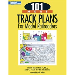 Kalmbach 12443 101 More Track Plans for Model Railroaders Softcover