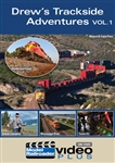 Kalmbach 15308 Drew's Trackside Adventures DVD Volume 1 1 Hour 17 Minutes