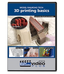 Kalmbach 15355 Model Railroad Tech 3D Printing Basics Model Railroader Video Plus DVD