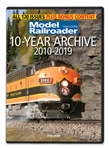 Kalmbach 15361 Model Railroader: 10-Year Archive 2010-2019 DVD-ROM For Computer Use Only PC or Mac