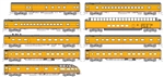 Kato 106089 N Olympian Hiawatha 9-Car Passenger Set Post-1955 Version Milwaukee Road