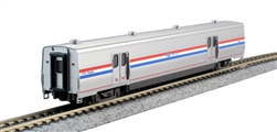 Kato 15609581 N Viewliner II Baggage Car with Interior Lights Amtrak 61015 Phase III