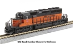 Kato 1764824DCC N EMD SD40-2 Early DCC Milwaukee Road #30