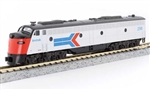 Kato 1765346 N EMD E8A w/Single Headlight & Passenger Pilot Standard DC Amtrak #298 Phase I