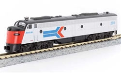 Kato 1765346S N EMD E8A w/Single Headlight & Passenger Pilot Sound and DCC Amtrak #298 Phase I