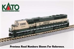 Kato 1766312 N EMD SD70MAC w/Cab Headlight Standard DC Burlington Northern Santa Fe #9779