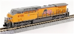 Kato 1767040S N GE AC4400CW Low Numberboards Sound and DCC Union Pacific #6730 No Flag