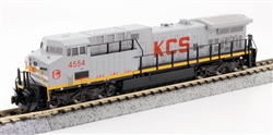 Kato 1767045 N GE AC4400CW Low Numberboards Standard DC Kansas City Southern de Mexico #4554