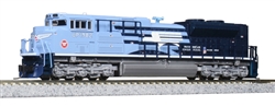 Kato 1768408DCC N EMD SD70ACe DCC Union Pacific #1982 Missouri Pacific Heritage Scheme