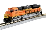 Kato 1768526DCC N EMD SD70ACe with Nose Headlight DCC BNSF Railway #8780