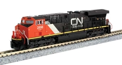 Kato 1768950 N GE ES44AC GEVO Standard DC Canadian National #2899