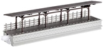 Kato 23134 N Local Line Platform with Roof Assembled