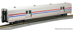 Kato 3562131 HO Viewliner II Baggage Car Lighted Amtrak #61024 Phase III Heritage