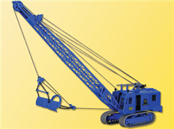 Kibri 11283 HO European Construction Equipment MENCK M154 Dragline Excavator with Bucket