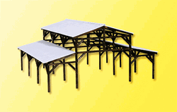 Kibri 39095 HO Wooden Shelter Kit