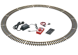 LGB 19904 G Starter Track Set 12 R1 4'3" 130cm Diameter Curved Track Sections Speed Controller Hookup