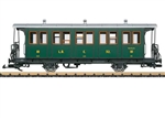 LGB 30341 G 3rd Class Coach Rhaetian Railway RhB C 32