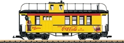 LGB 40757 G Wood Drovers Caboose Coca-Cola