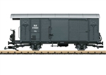 LGB 43814 G Type K 1 2-Axle Wood Boxcar Rhaetian Railway RhB 5563