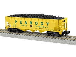 Lionel 2219323 S American Flyer Peabody 3 Bay Hopper #6943